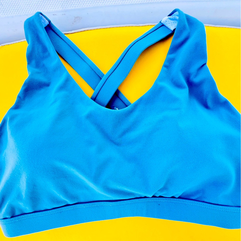 Blue Women's Sports Bra